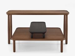 Tavolino rettangolare in legno massello&nbsp;LOTIS - CINNA