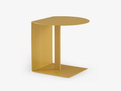 Tavolino di servizio in acciaio&nbsp;ODA - CINNA