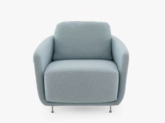 Poltrona in tessuto con braccioli&nbsp;OKURA - CINNA