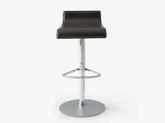 Sgabello in pelle ad altezza regolabile&nbsp;PAM - CINNA