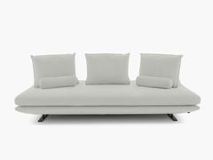 Divano in pelle a 3 posti&nbsp;PRADO - CINNA