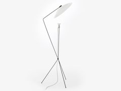 Lampada da terra a LED in acciaio&nbsp;SOLVEIG - CINNA