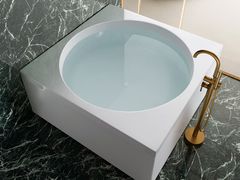 Vasca da bagno quadrata con idromassaggio&nbsp;SHARM - COLAVENE
