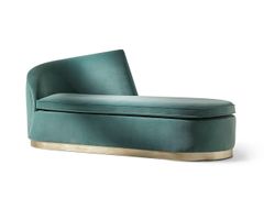 Dormeuse imbottita in tessuto&nbsp;DUNO - COLECCI�N ALEXANDRA