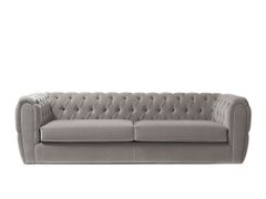 Divano capitonn� in tessuto scamosciato&nbsp;NIMES - COLECCI�N ALEXANDRA