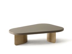 Tavolino in acciaio e legno&nbsp;ONDA - COLECCI�N ALEXANDRA