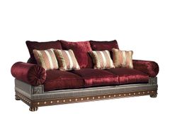 Divano in velluto a 3 posti&nbsp;ROJAS - COLECCI�N ALEXANDRA