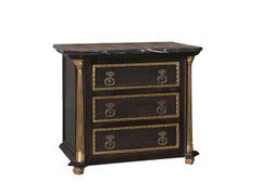 Comodino in legno con cassetti&nbsp;SILVIA - COLECCI�N ALEXANDRA