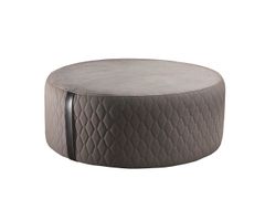 Pouf rotondo in tessuto&nbsp;WIKA - COLECCI�N ALEXANDRA