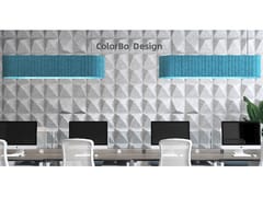 Lampada a sospensione acustica in fibra di poliestere&nbsp;LONG DRESS LAMP - SHANGHAI COLORBO LNDUSTRIAL DEVELOPMENT CO.