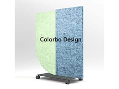Divisorio ufficio mobile in PET&nbsp;MOBILE ARC SCREEN - SHANGHAI COLORBO LNDUSTRIAL DEVELOPMENT CO.