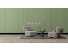 Pannello acustico in PET a parete&nbsp;V - CARVING RICE PATTERN - SHANGHAI COLORBO LNDUSTRIAL DEVELOPMENT CO.