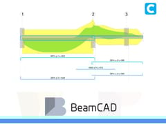Software per la progettazione di travi continue e solai &nbsp;BeamCAD - CONCRETE