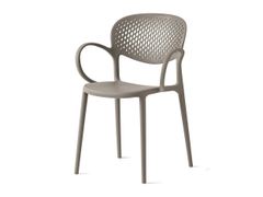 Sedia in polipropilene con schienale aperto con braccioli&nbsp;ABBY - CALLIGARIS