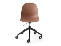 Sedia girevole ad altezza regolabile in polipropilene con ruote&nbsp;ACADEMY - CALLIGARIS