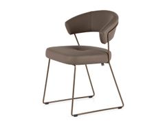 Sedia a slitta in ecopelle&nbsp;NY ANNIVERSARY - CALLIGARIS