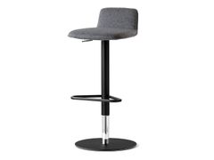 Sgabello in tessuto ad altezza regolabile con poggiapiedi&nbsp;RILEY SOFT - CALLIGARIS