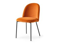 Sedia imbottita in tessuto con gambe in metallo&nbsp;TUKA - CALLIGARIS