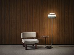 Lampada da terra a LED in tessuto&nbsp;CALYPSO - CONTARDI LIGHTING
