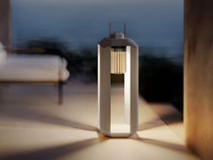 Lampada da terra per esterno a LED in metallo a batteria&nbsp;CUBE OUTDOOR BATTERY - CONTARDI LIGHTING