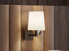 Lampada da lettura a LED dimmerabile in tessuto&nbsp;HERITAGE - CONTARDI LIGHTING