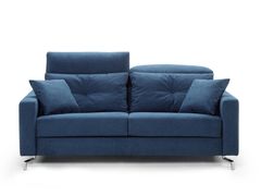 Divano letto a ribalta in tessuto con poggiatesta&nbsp;LUXEMBOURG - SOFAFORM
