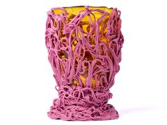 Vaso fatto a mano rotondo in resina&nbsp;SPAGHETTI SPECIAL - CORSI DESIGN FACTORY