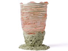 Vaso rotondo fatto a mano in resina&nbsp;SPAGHETTI - CORSI DESIGN FACTORY