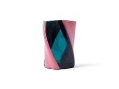 Vaso rotondo in resina&nbsp;TWIRL S - CORSI DESIGN FACTORY