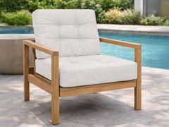 Cuscino in tessuto per esterni&nbsp;CHAIR SEAT & BACK TUFTED CUSHION - BAYPORT INTERNATIONAL