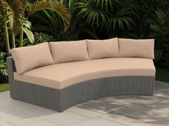 Cuscino in tessuto per esterni&nbsp;CUSTOM CURVED CUSHION - BAYPORT INTERNATIONAL