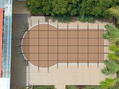 Copertura per piscina&nbsp;KEYHOLE POOL COVERS - NO STEPS - BAYPORT INTERNATIONAL