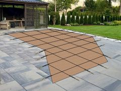 Copertura per piscina&nbsp;LAZY L-SHAPED POOL COVERS - LEFT - BAYPORT INTERNATIONAL