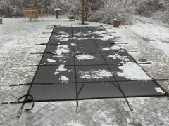 Copertura per piscina&nbsp;RECTANGULAR POOL COVER - NO STEPS - BAYPORT INTERNATIONAL