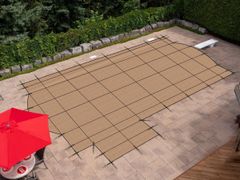 Copertura per piscina&nbsp;ROMAN POOL COVER - LEFT/RIGHT STEPS - BAYPORT INTERNATIONAL