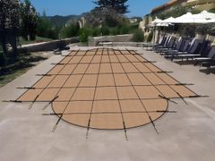 Copertura per piscina&nbsp;ROMAN POOL COVER - NO STEPS - BAYPORT INTERNATIONAL