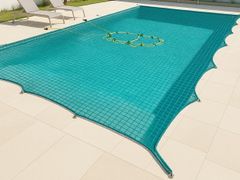 Copertura per piscina&nbsp;SAFETY NET POOL COVER - RECTANGLE - BAYPORT INTERNATIONAL
