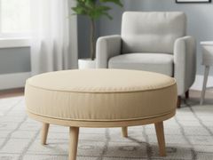 Fodera per cuscino in Sunbrella&nbsp;SUNBRELLA OTTOMAN CIRCLE/ ROUND CUSHION COVER - BAYPORT INTERNATIONAL