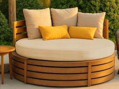 Fodera per cuscino in Sunbrella&nbsp;SUNBRELLA ROUND/CIRCLE CUSHION COVER - BAYPORT INTERNATIONAL