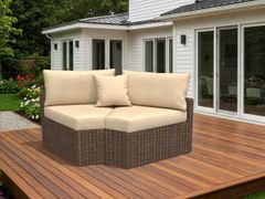 Cuscino in Sunbrella� per esterni&nbsp;SUNBRELLA V SHAPE CUSHION COVER - BAYPORT INTERNATIONAL