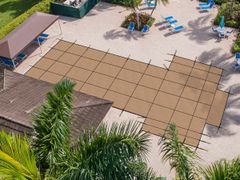 Copertura per piscina&nbsp;T POOL COVERS - CENTER STEPS - BAYPORT INTERNATIONAL
