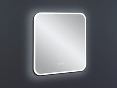 Specchio quadrato con illuminazione integrata da parete SVELTE - BATHROOM BRANDS GROUP LIMITED