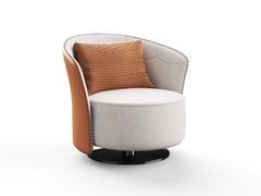 Poltrona in pelle&nbsp;JIE YUAN - DASH CASA GROUP