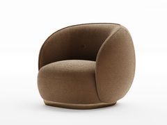 Poltrona in tessuto con braccioli&nbsp;MUSHROOM - DASH CASA GROUP