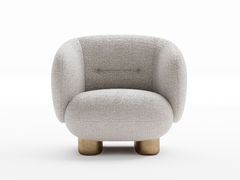 Poltrona in tessuto con braccioli&nbsp;MUSHROOM - DASH CASA GROUP