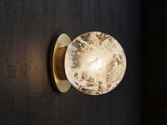 APPLIQUE IN QUARZO TRASPARENTE E OTTONE&nbsp;ADORE - D.BIANCO