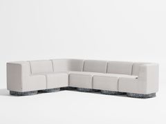 Divano modulare angolare in tessuto a 6 posti&nbsp;CONFETTI - DESIGN BY THEM