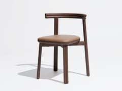 Sedia in frassino con seduta imbottita&nbsp;TWILL - DESIGN BY THEM