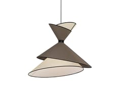 Lampada a sospensione a LED in tessuto&nbsp;KIMONO XL - DESIGNHEURE