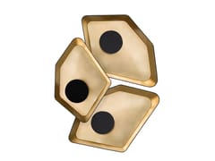 Plafoniera a LED in acciaio&nbsp;N�NUPHAR TRIO GRAND - DESIGNHEURE